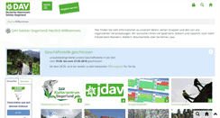 Desktop Screenshot of dav-siegerland.de